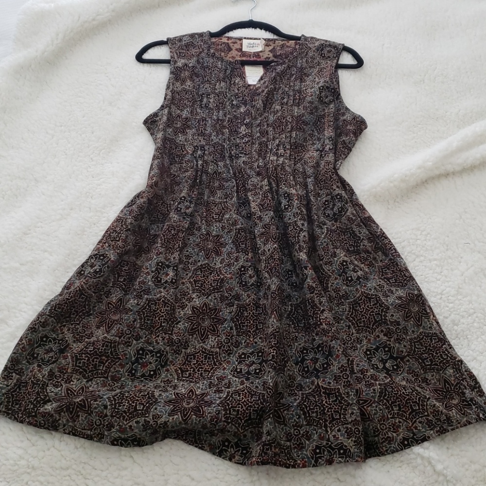 Size M Mata Traders cotton dress